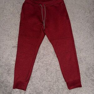 American Eagle Red Jogger Pants